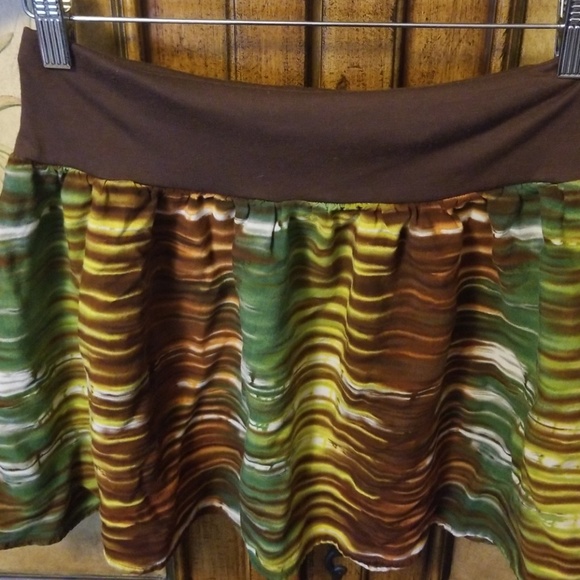 Johnny Martin forest striped skirt - Picture 6 of 6